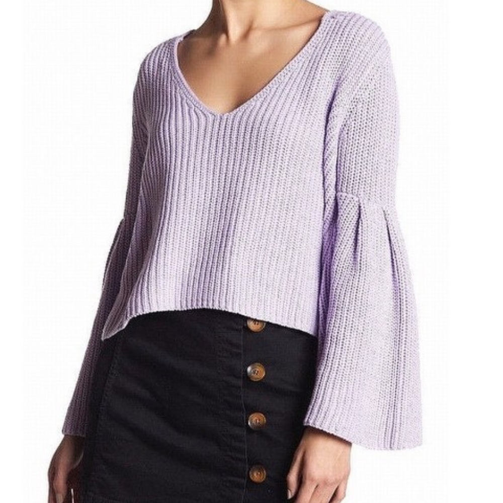 Free people damsel pullover sweater